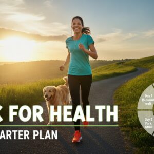 walking for health, 7 day starter plan